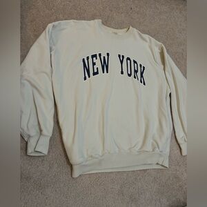 Brandy Melville New York Large Sweatshirt